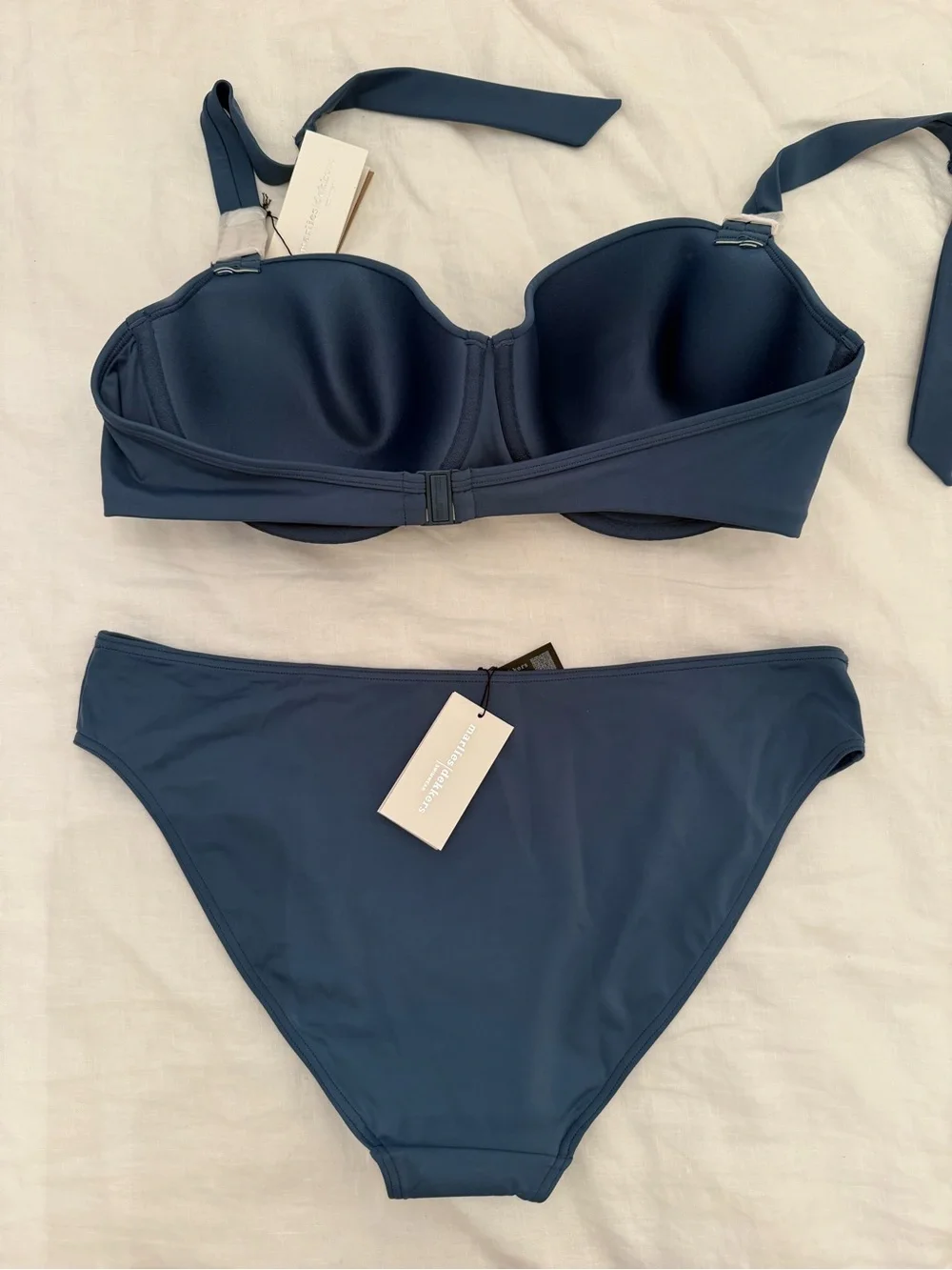 Marlies Dekkers Swimwear Air Force Blue Bikini Set
